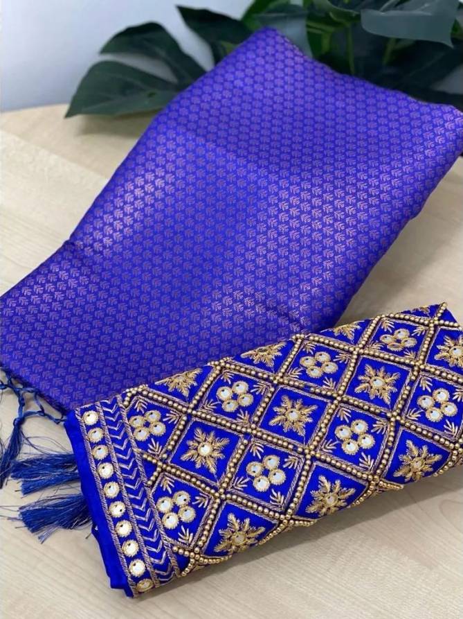  LC 106 By Laabh Jacquard Kubera pattu Silk Designer Sarees Wholesale Online